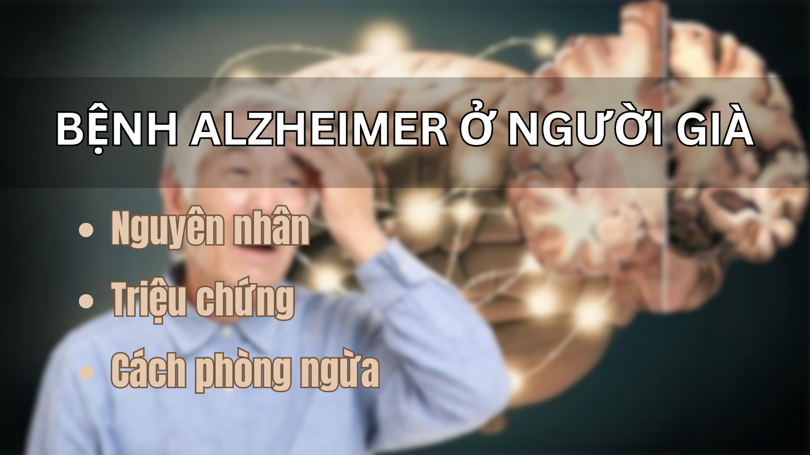You are currently viewing Bệnh Alzheimer ở người già: Nguyên nhân, triệu chứng và cách phòng ngừa