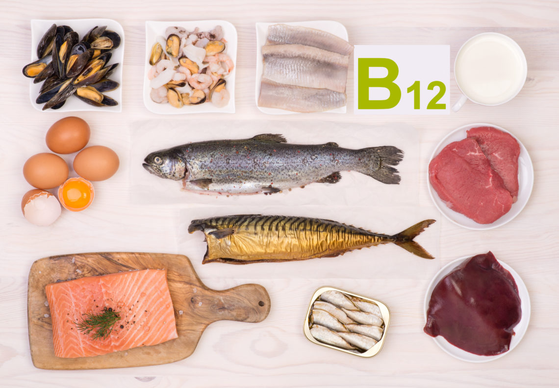 Thực phẩm giàu vitamin B12 tốt cho người huyết áp thấp.