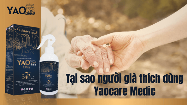 Read more about the article Tại sao người già thích dùng xịt tắm gội khô Yaocare Medic