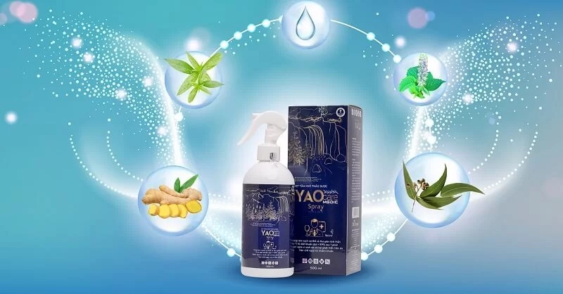 Yaocare medic xịt tắm khô ngon bổ rẻ cho người cao tuổi