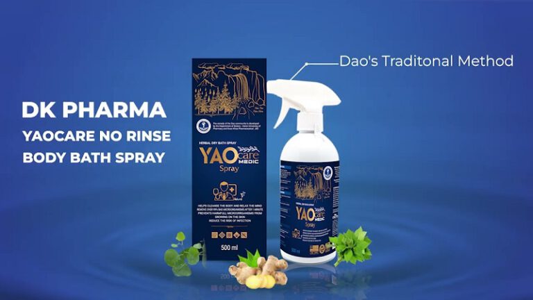 Xịt tắm khô bảo vệ da Yaocare Medic